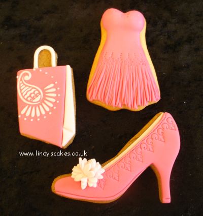 Lindy's Pink Fashion Cookies