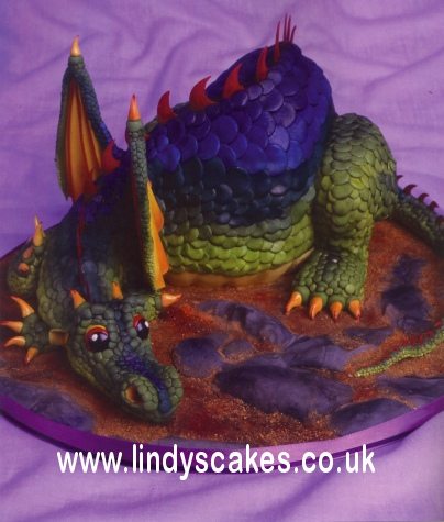Lindy's dragon cake in iconic cake final!