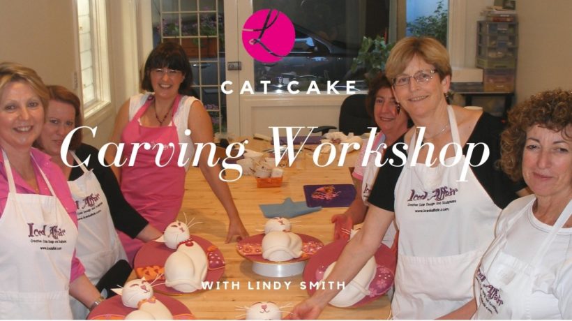 cake cake carving workshop with Lindy Smith