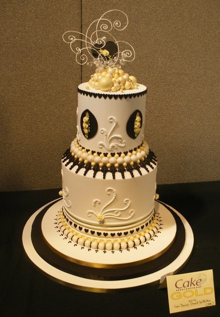 Wedding cake by Ceri Daniel David Griffiths - Gold Award