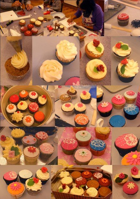 Cupcake class with Lindy Smith