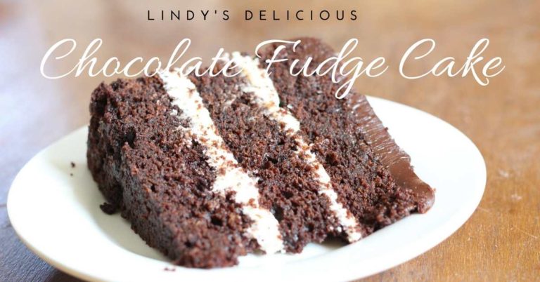 Delicious Chocolate fudge cake recipe by Lindy Smith