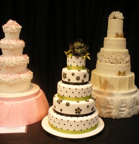 Inspirational wedding cakes at Squires 2011