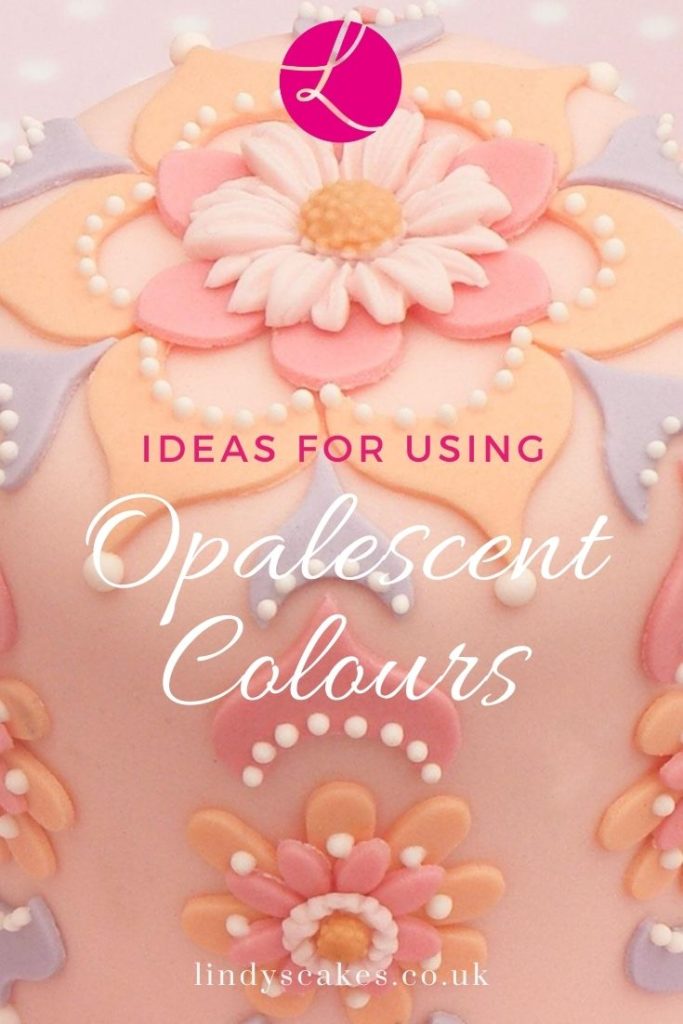 ideas for using an opalescent colour pallet