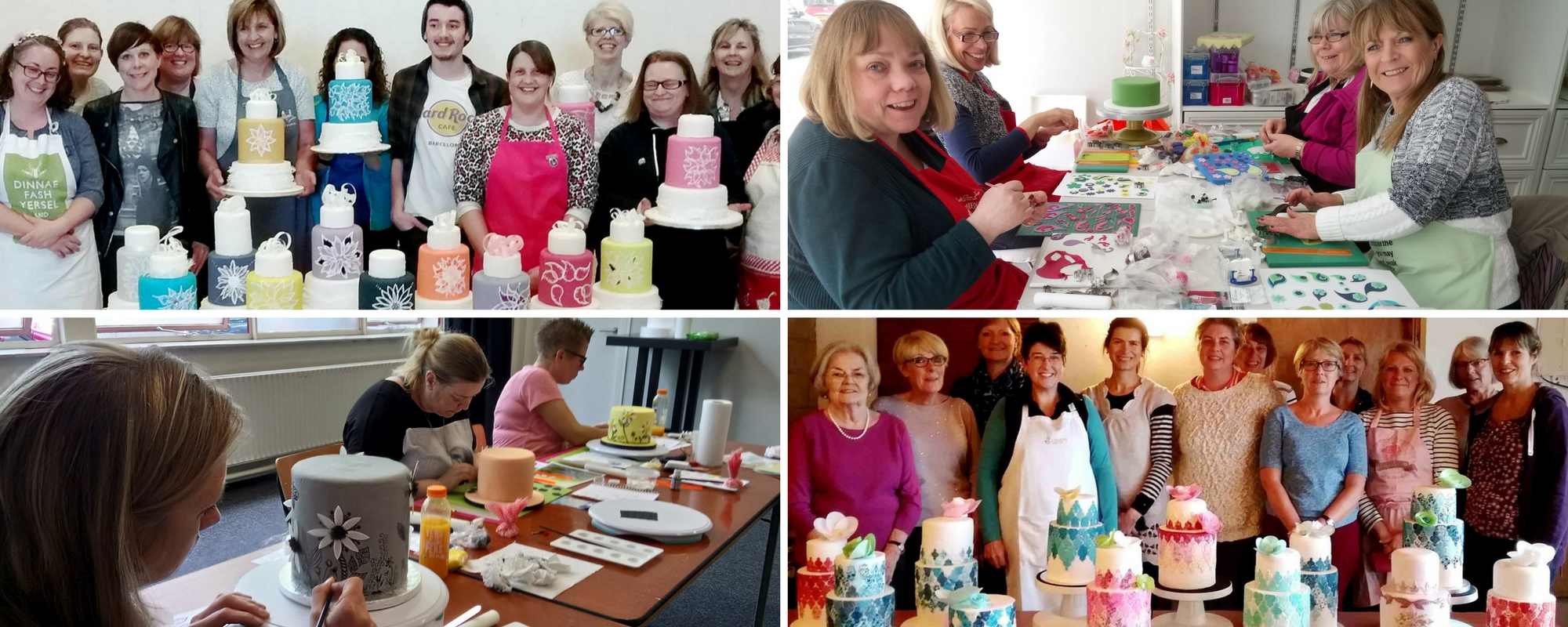 Cake decorating and sugarcraft classes for groups and organisations by cake decorating expert Lindy Smith