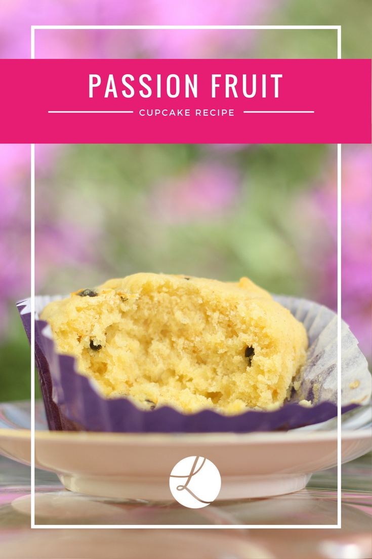 passion fruit cupcake recipe to bake by Lindy Smith