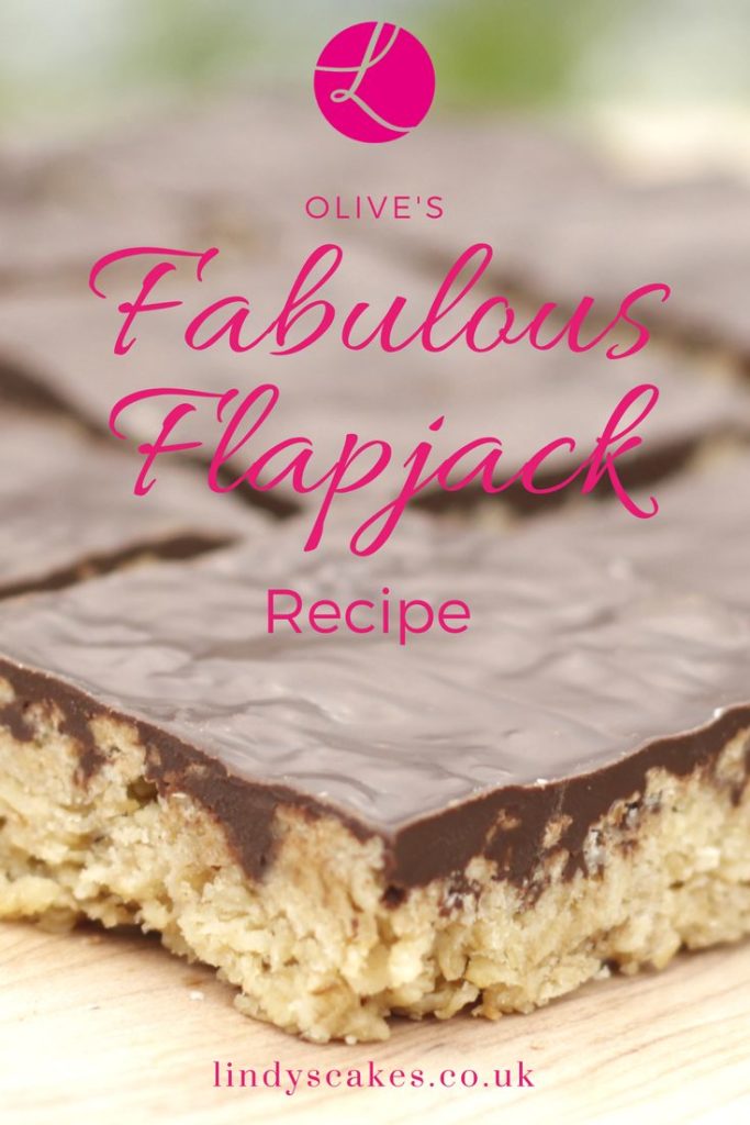 Olive's fabulous flapjack recipe and make and bake