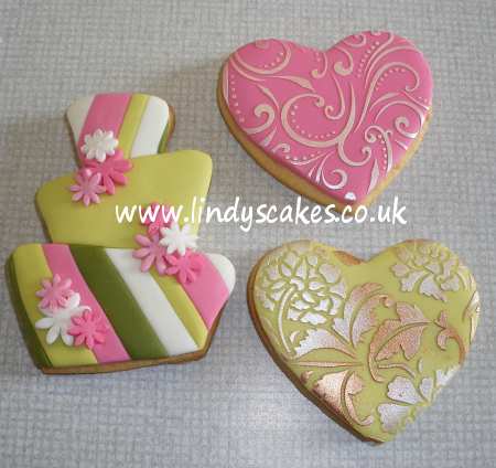 Emily's pretty cookies - we think perfect for her sisters wedding!