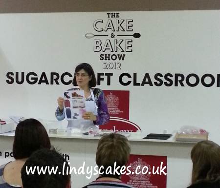 Lindy Smith at 'The Cake and Bake Show 2012'