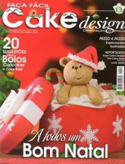 Lindy appears in the Christmas edition of the Portugese Cake Design magazine