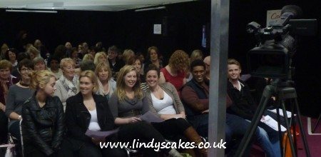 Lindy Smith's audience at the Cake International Manchester