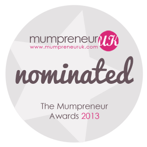 mumpreneur awards nomination badge