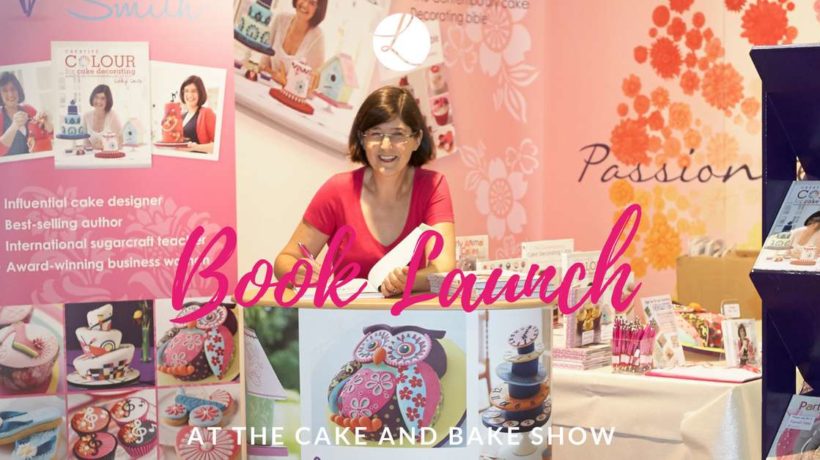 Colour book launch at the cake and bake show