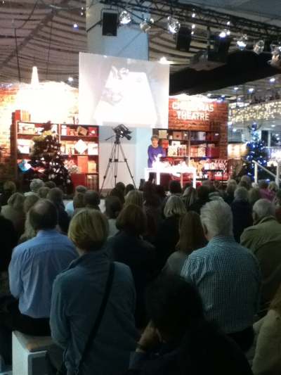 The Christmas theatre at the ideal home christmas show