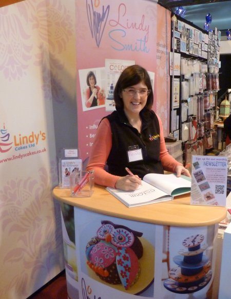 Lindy Smith and Lindy's Cakes at Cake International 2013 - the largest cake decorating show of its kind in the world