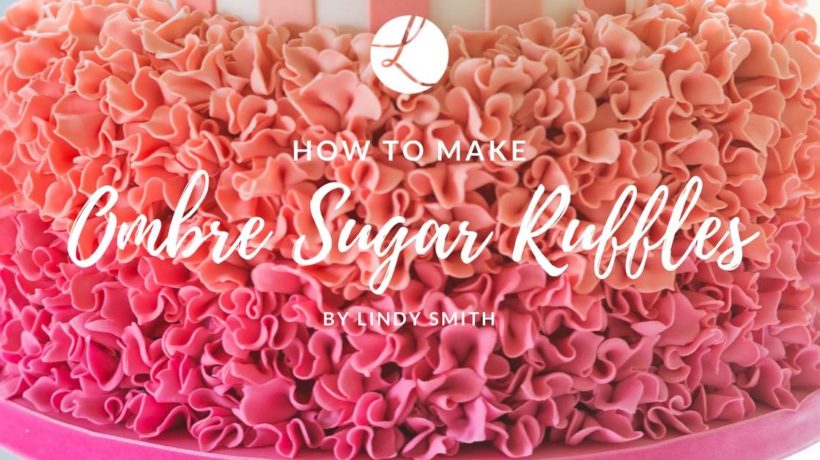 How to make ombre sugar ruffles