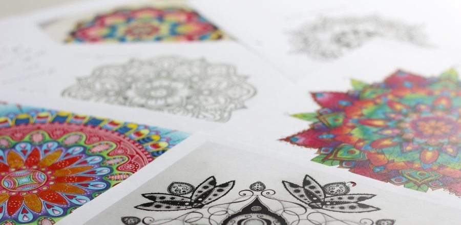 Mandala patterns - Lindy's inspiration for her mandala cake design