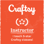 Lindy a Craftsy 5 star instructor