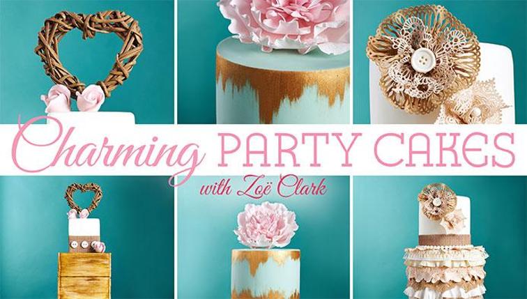 Charming Party Cakes Craftsy class by Zoe Clark