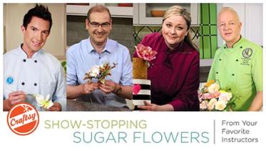 show stopping sugar flowers Craftsy class