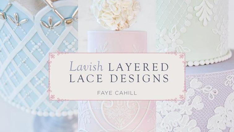 Lavish layered lace designs tutorial