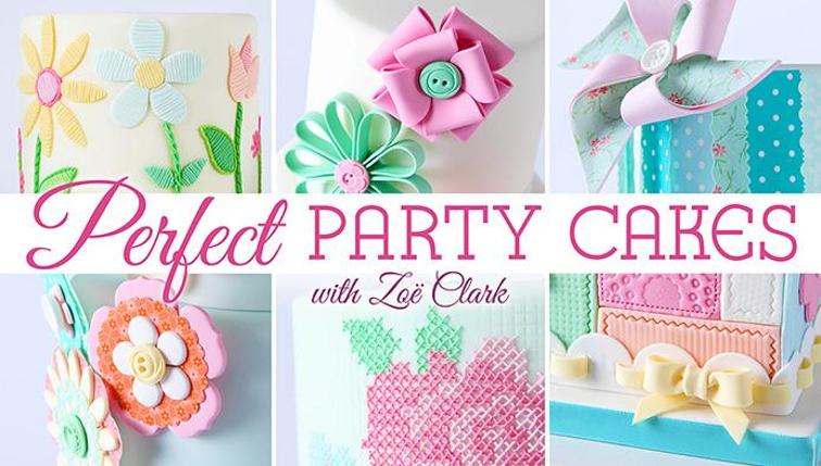 perfect party cakes online tutorial