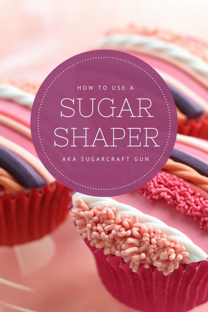 sugar shaper or sugarcraft gun for decorating cakes and creating sugarcraft - white fat is an essential ingredient