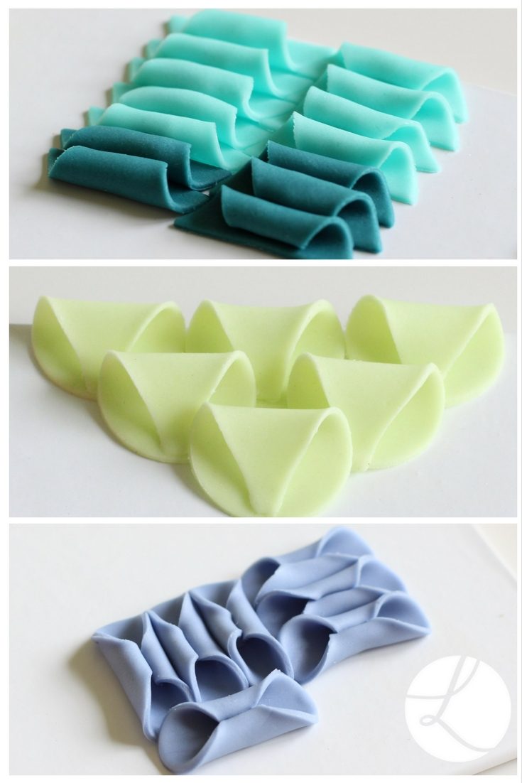 Ideas for creating textures using sugarcraft cutters