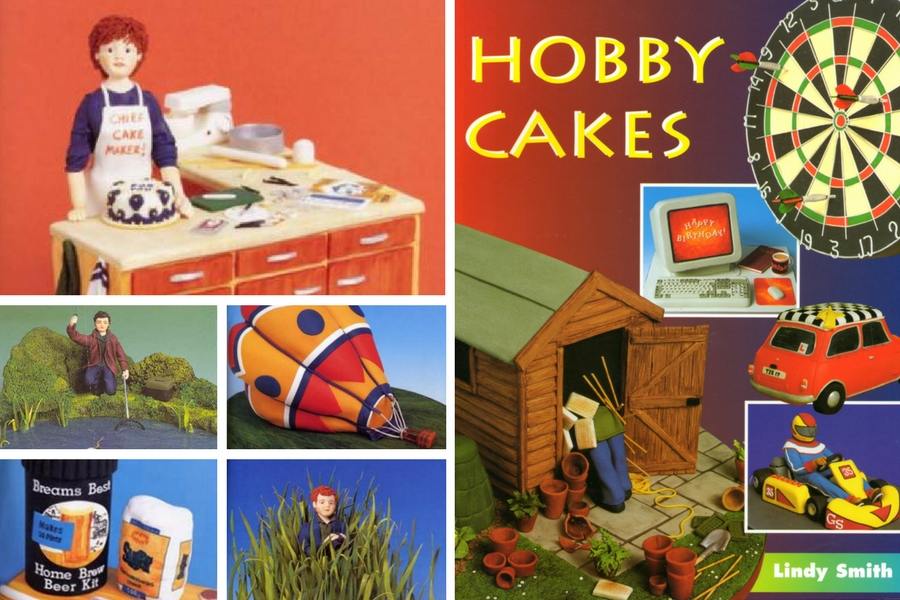 Hobby Cakes - Lindy's first book published in 2000