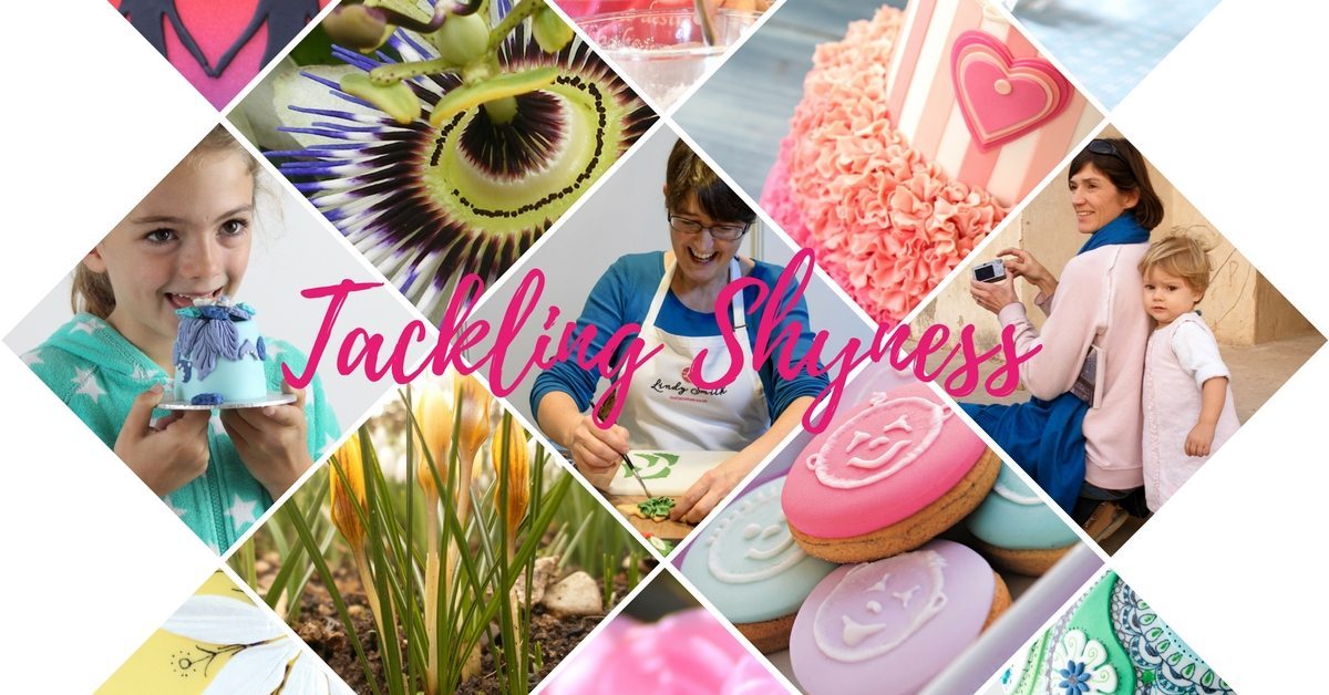 tackling shyness - try cake decorating