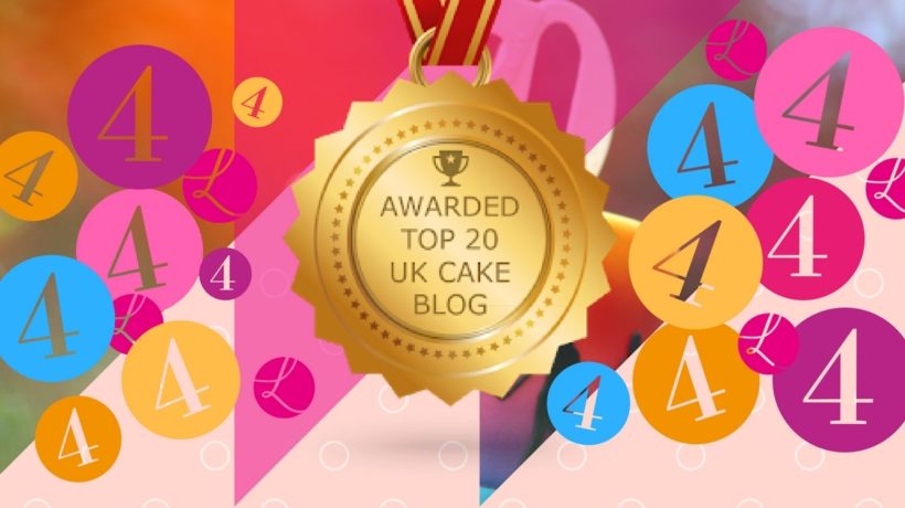 Top 20 cake blog award for Lindy's Cakes blog