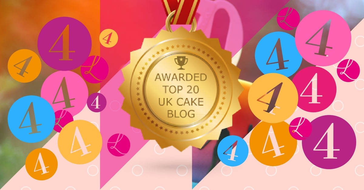 Top 20 cake blog award for Lindy's Cakes blog