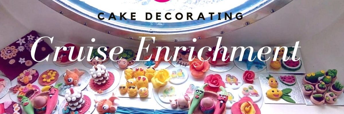 cake decorating cruise enrichment classes with Lindy Smith