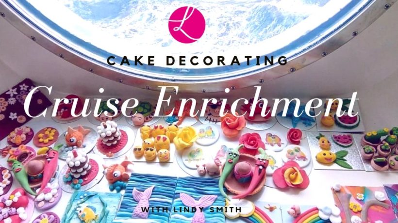 cake decorating cruise enrichment classes with Lindy Smith