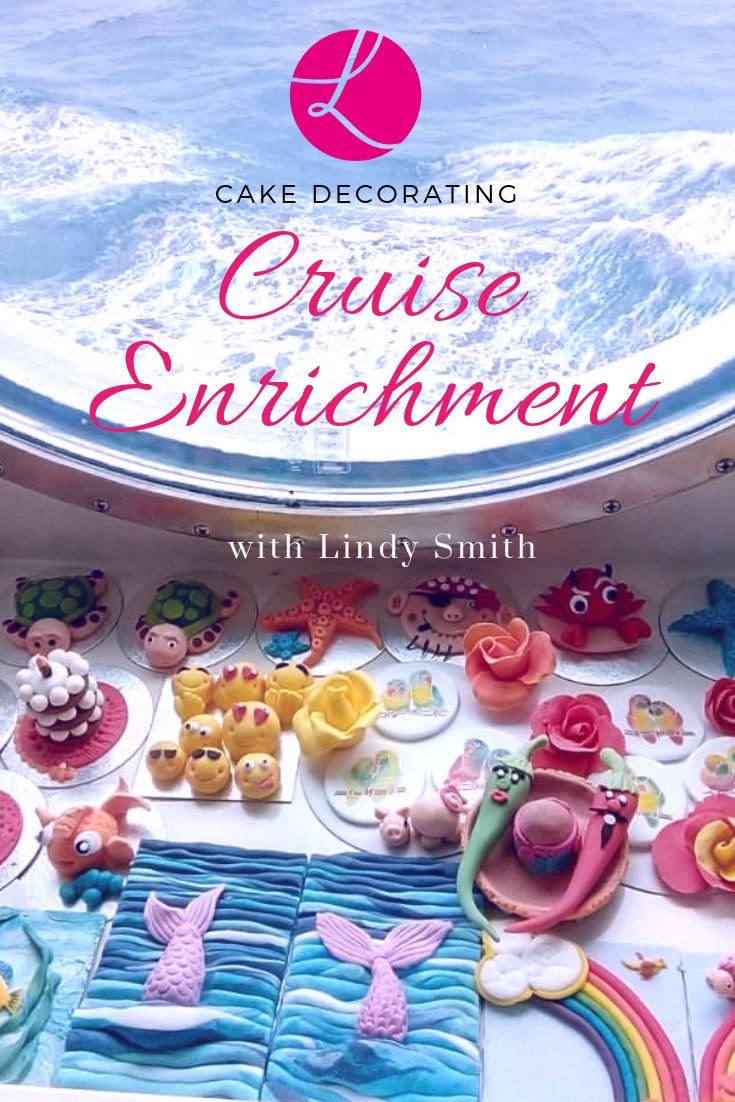 Brand new cake decorating cruise enrichment activity on the MSC Magnifica world cruise goes down a storm. Sweet creativity for sea days!