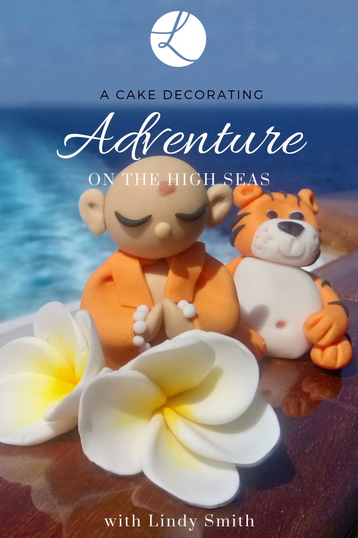 A cake decorating adventure on the high seas
Travelling from Singapore to Rome on a cruise ship whilst teaching sugarcraft has to be one of the best cake decorating adventures. 15 sea days teaching, 14 ports of call, 30 classes. A big ask but so much fun and so rewarding in so many ways. Read about my adventure on the Lindy's Cakes Blog.