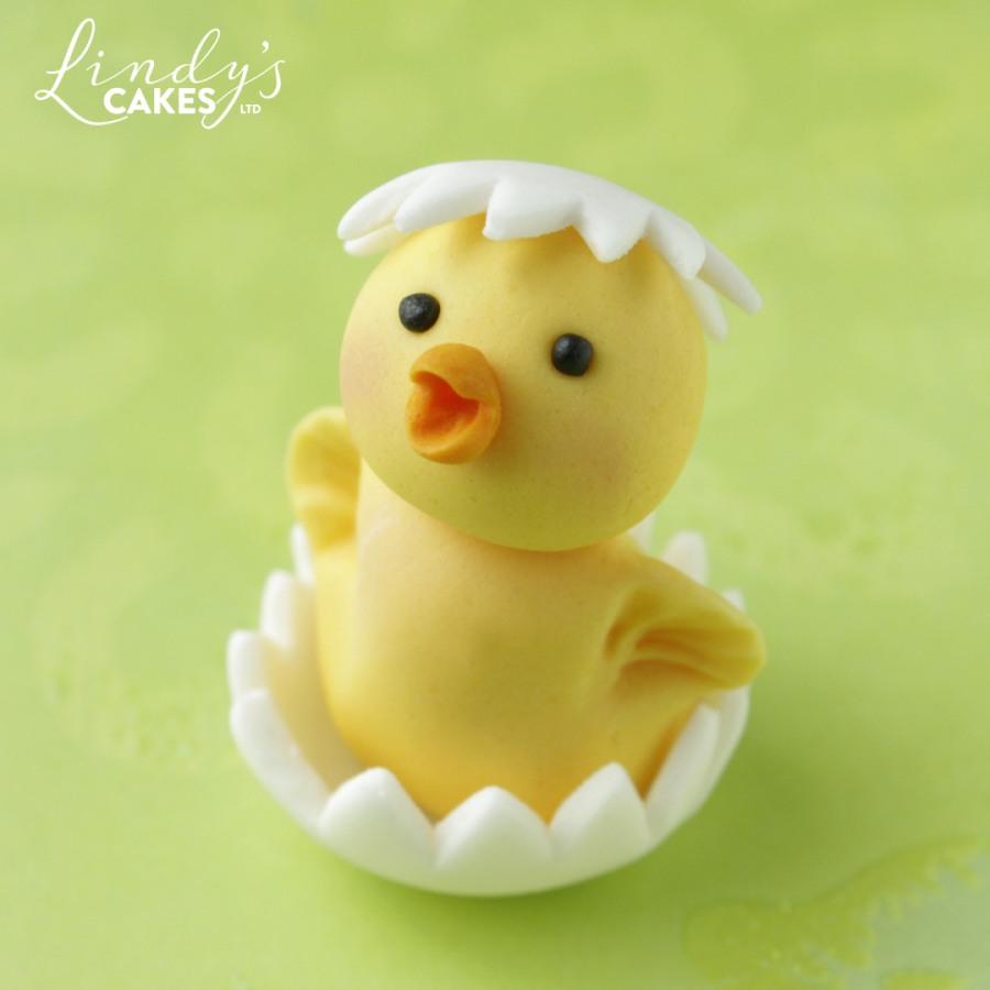 cute Easter chick class sample by Lindy Smith