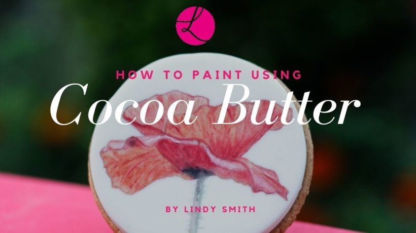 How to paint with cocoa butter by Lindy Smith