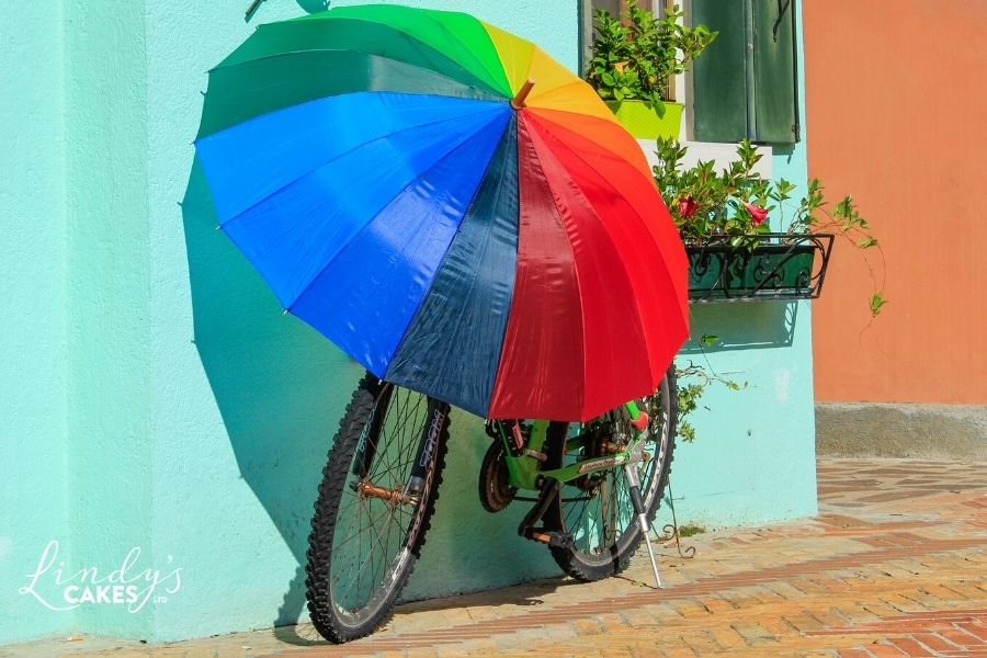 Umbrellas became a photographic theme