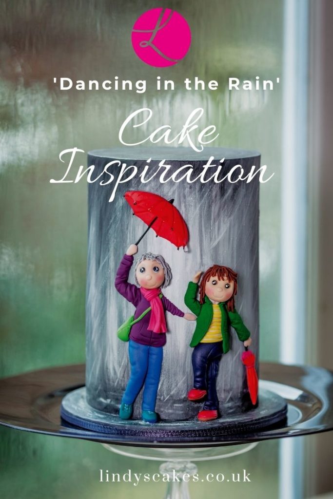 Dancing in the rain - the cake