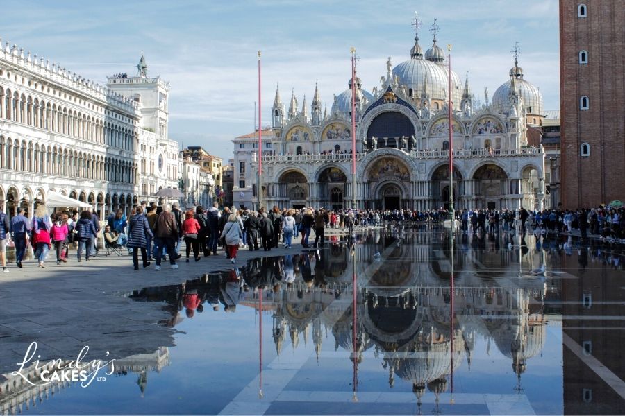 St Marks Square Venice - location of inspiration