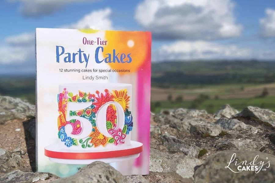 One tier party cakes in the Shropshire landscape