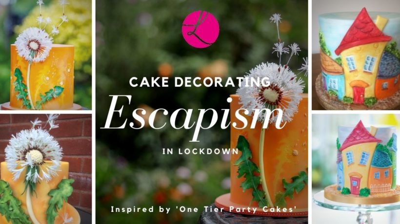 cake decorating escapism in lockdown