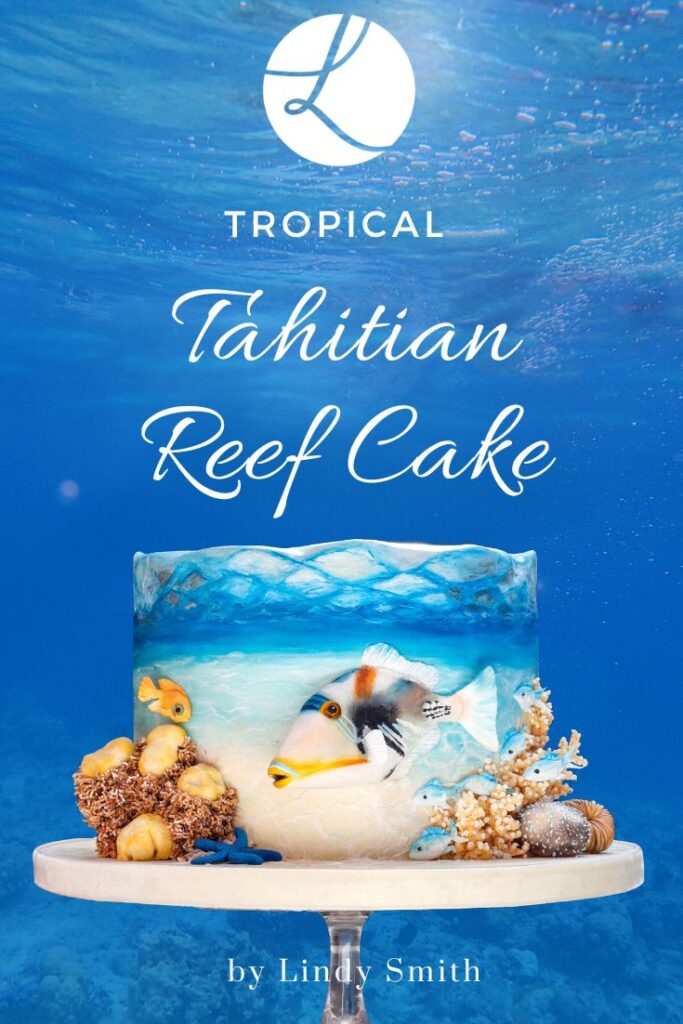 Lindy's tropical Tahitian reef cake