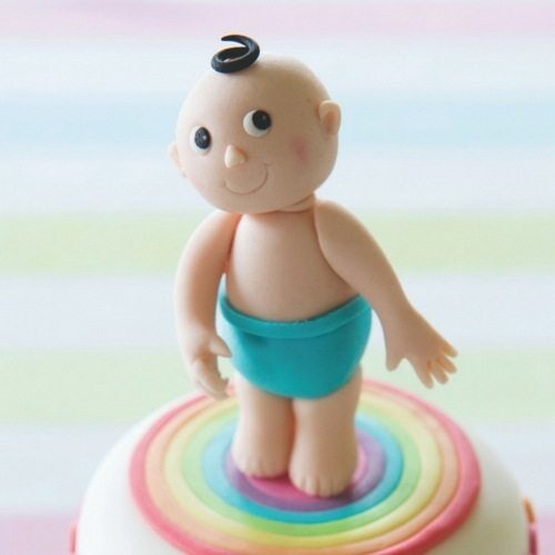 be inspired by baby themed cakes and cookies by Lindy Smith