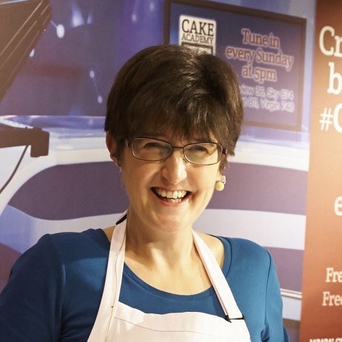 Sugarcraft expert Lindy Smith at Cake International